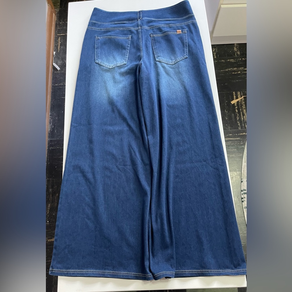HALARA Flex High Waisted Pockets Baggy Wide Leg Jeans NWT Sz LP - Picture 3 of 11